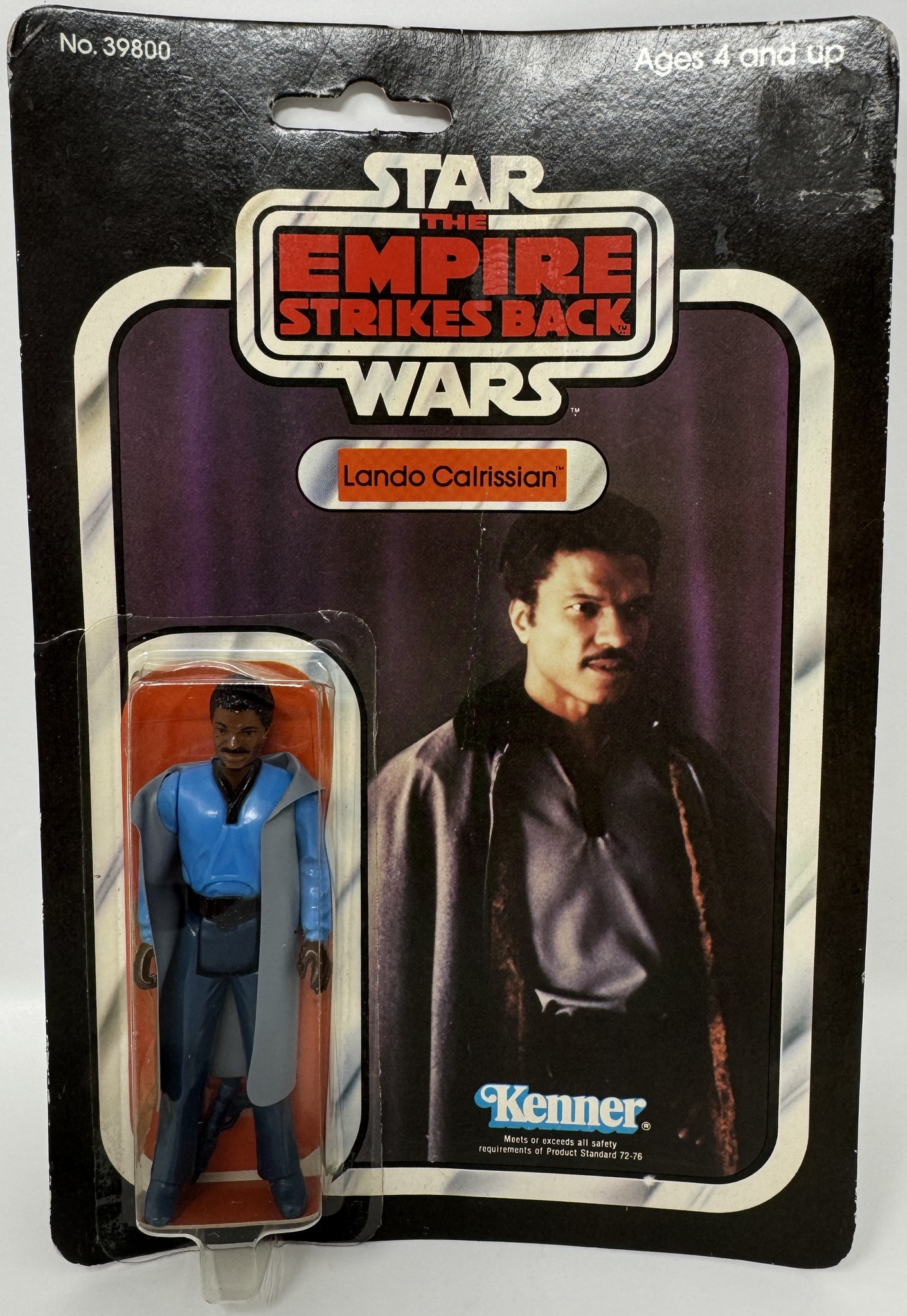 This is the smiling Lando. You can trust him. This figure would