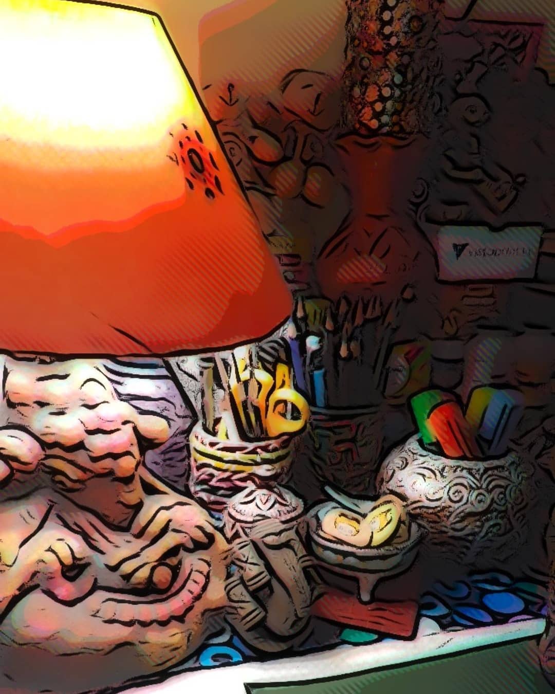 Love this comic book effect by... - Deepsi Art & Decoration
