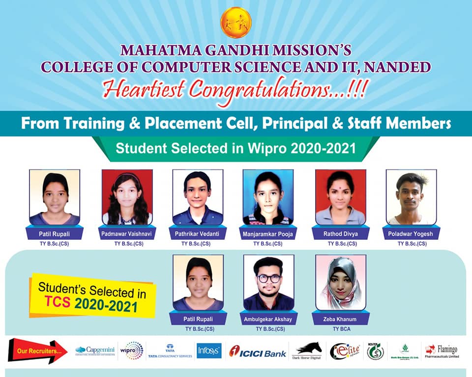 Mgmccsitned - Congratulations to all selected students in...