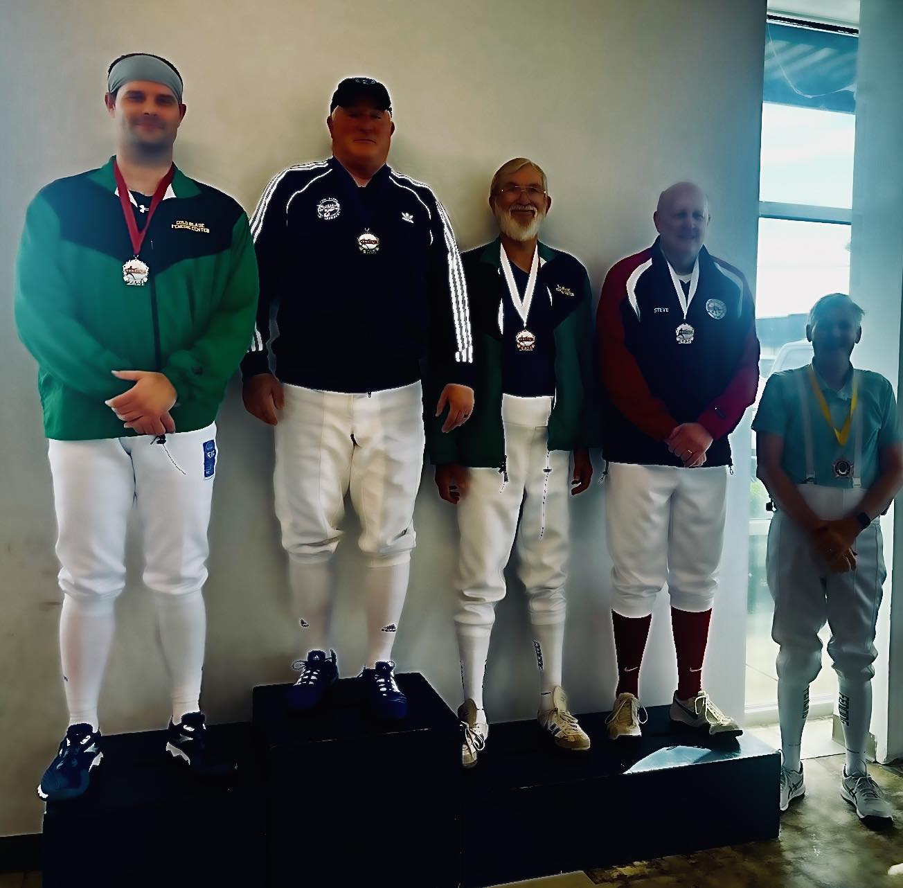 Fencing - BRAVO STEVE!!! ROC of Ages 2025 VetME, yes you heard that ...
