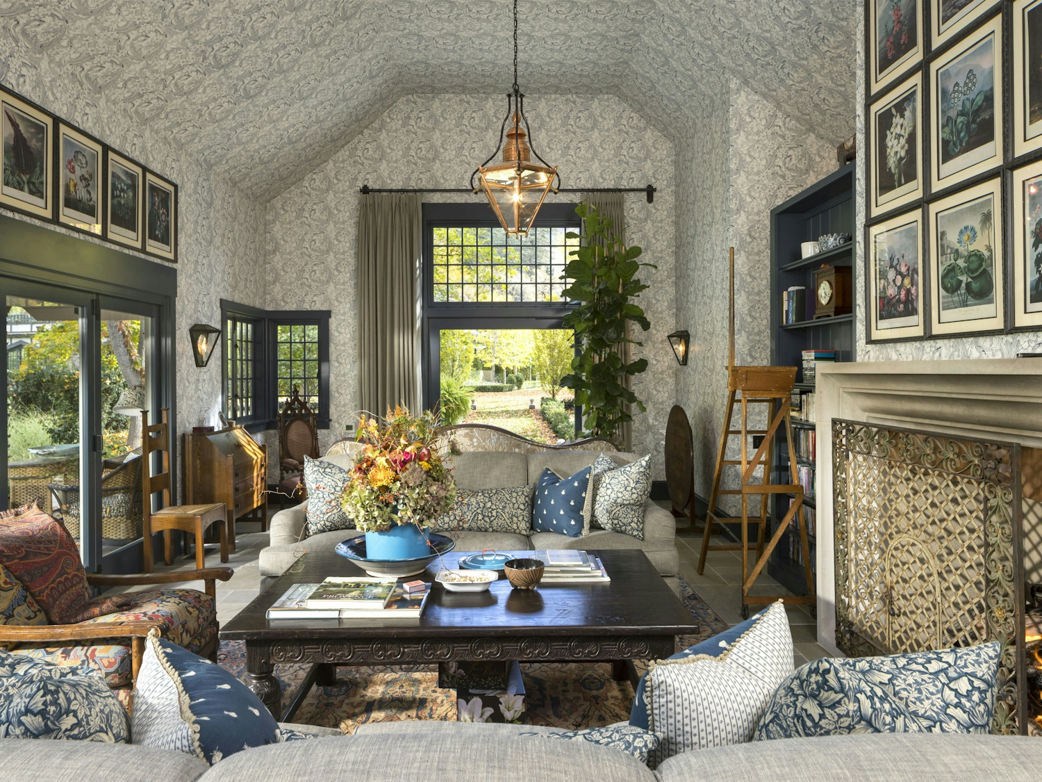 McALPINE - The vault reaches, the garden answers. Between them, a room ...