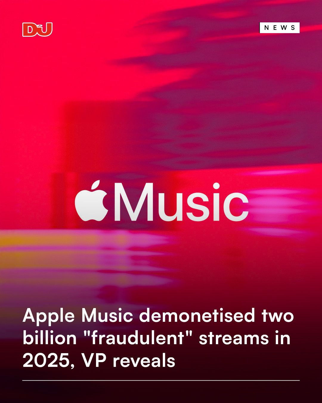 Apple Music demonetised two billion 