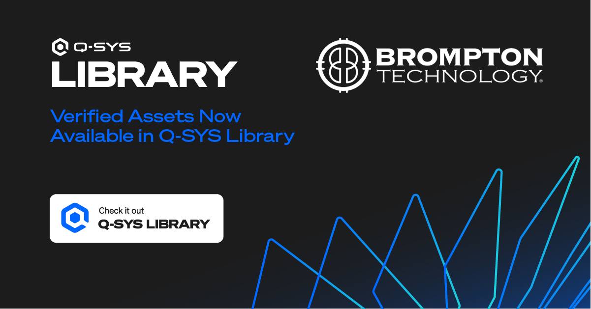 Brompton - The Q-SYS Library is live! This is your central hub for Q ...