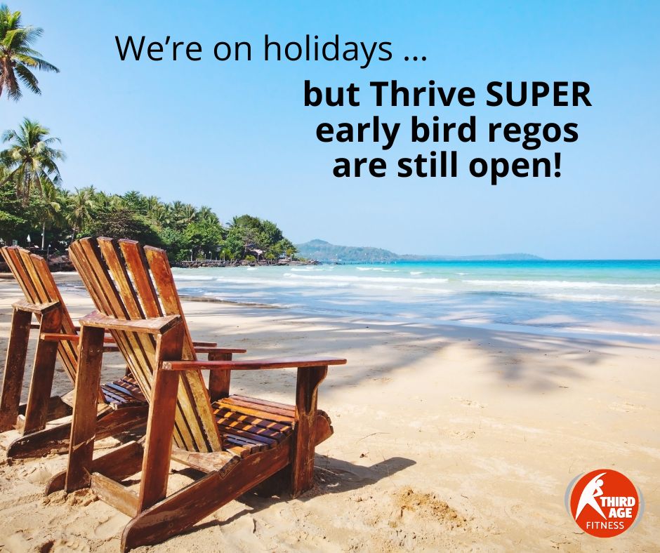 Third - Our office is officially closed, but Thrive 2026 super early ...