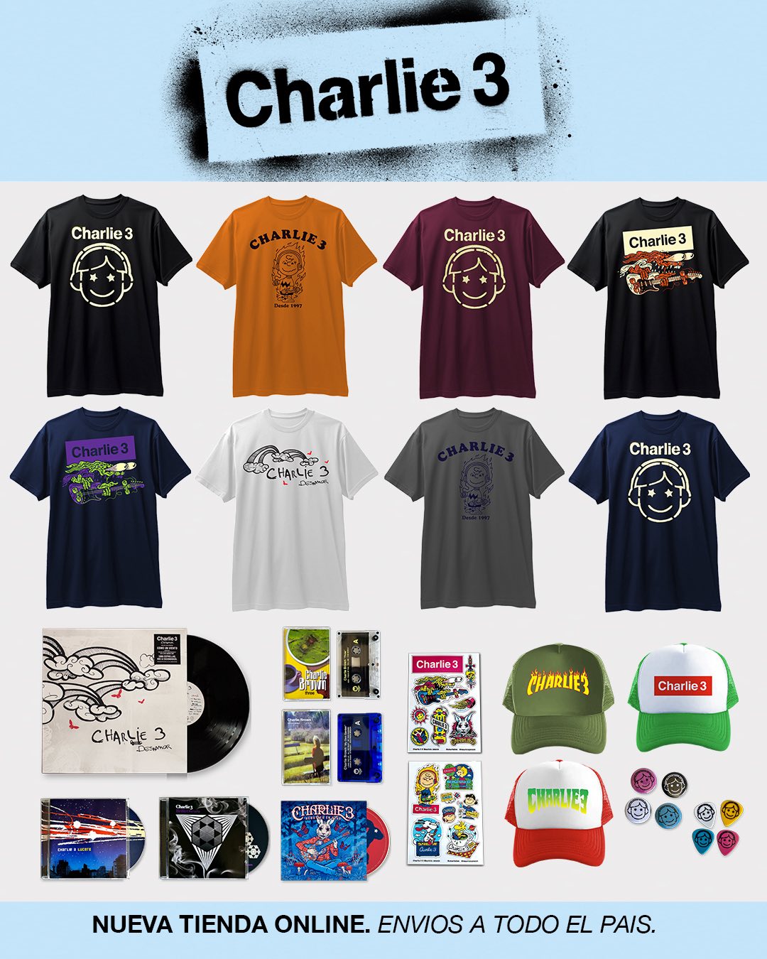 CHARLIE 3 - 🛒 YA ESTÁ ABIERTA LA TIENDA ONLINE DE CHARLIE... | Facebook
