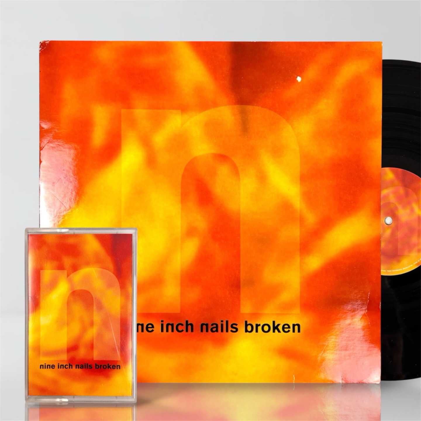 Nine Inch Nails 7枚セット 1992 Nine Inch Nails Broken 12” EP + 7” Single + Promo Leaflet