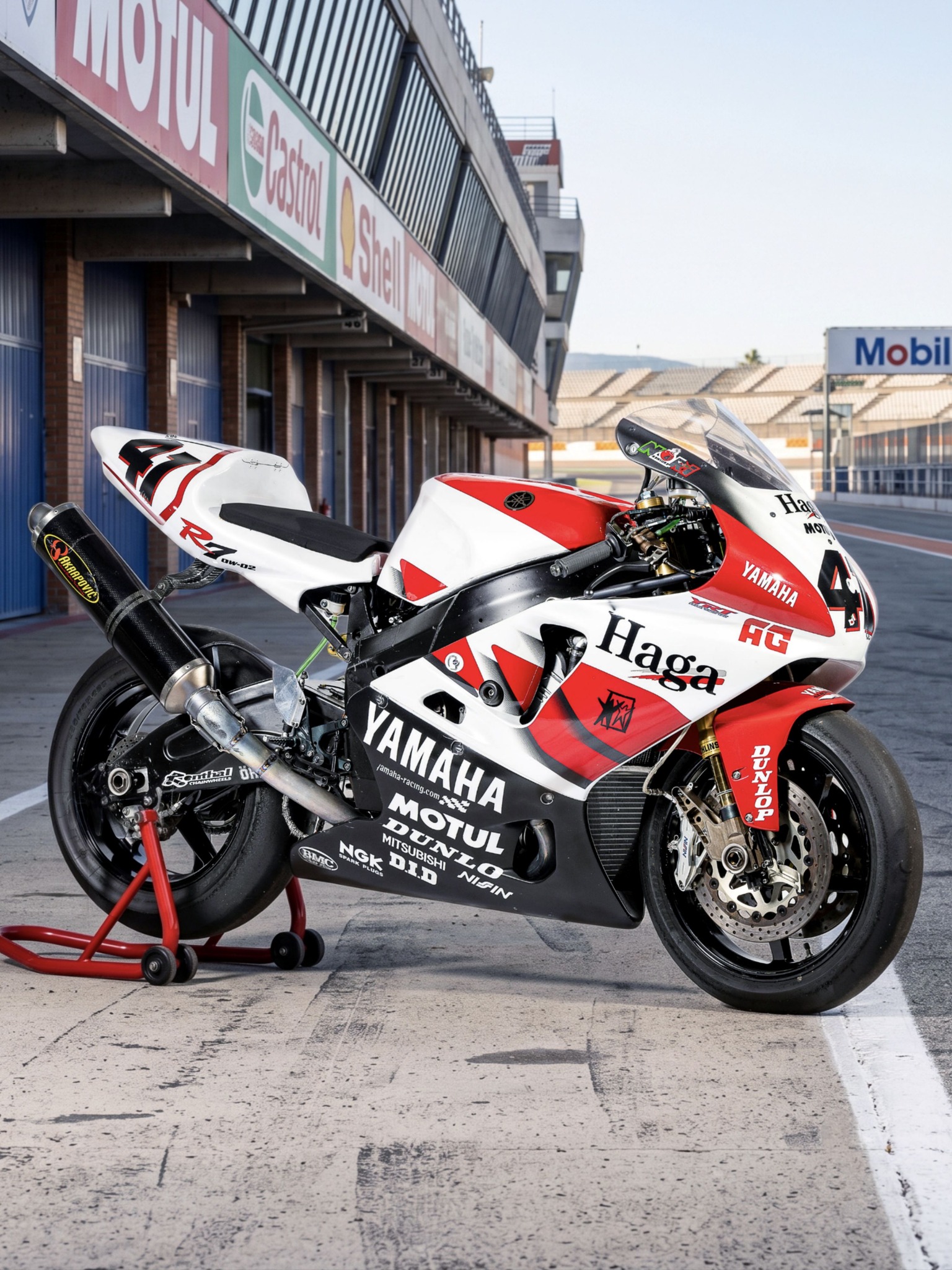 Noriyuki Haga's Legendary Yamaha YZF-R7 Valencia Masterclass