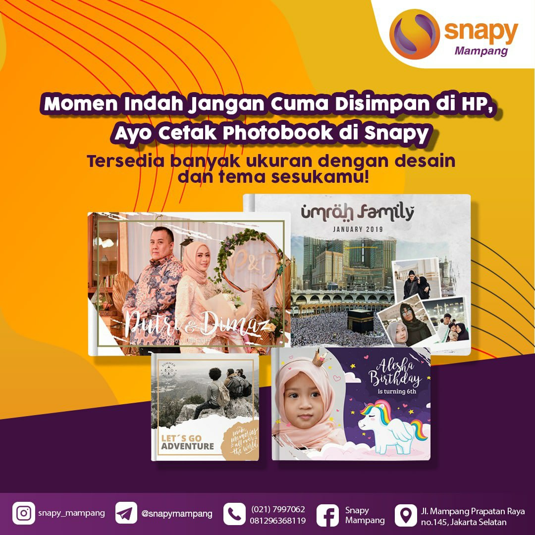 Snapy Mampang - Mau cetak foto? Ke Snapy aja! Dari pada...