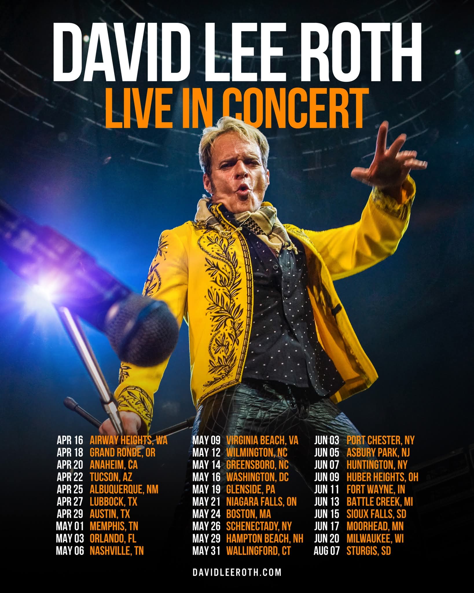 Pre-Sale begins today 10AM local time. Access Code ROTHROCKS