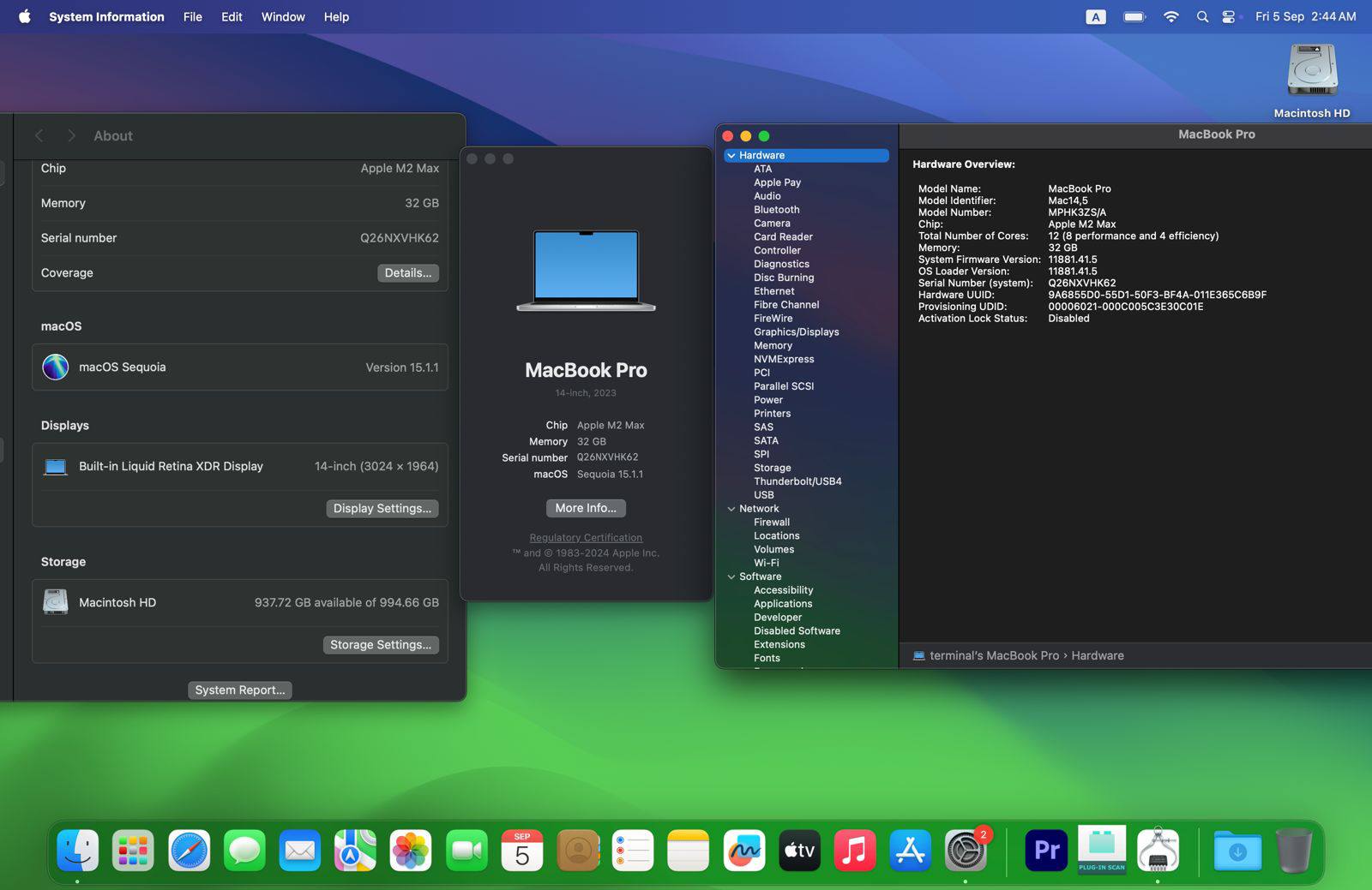 ? MacBook Pro M2 Max 14 inch