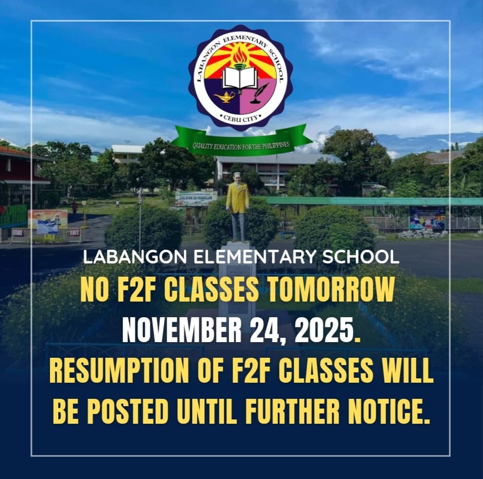 Labangon - SCHOOL ANNOUNCEMENT Good evening, parents and learners ...