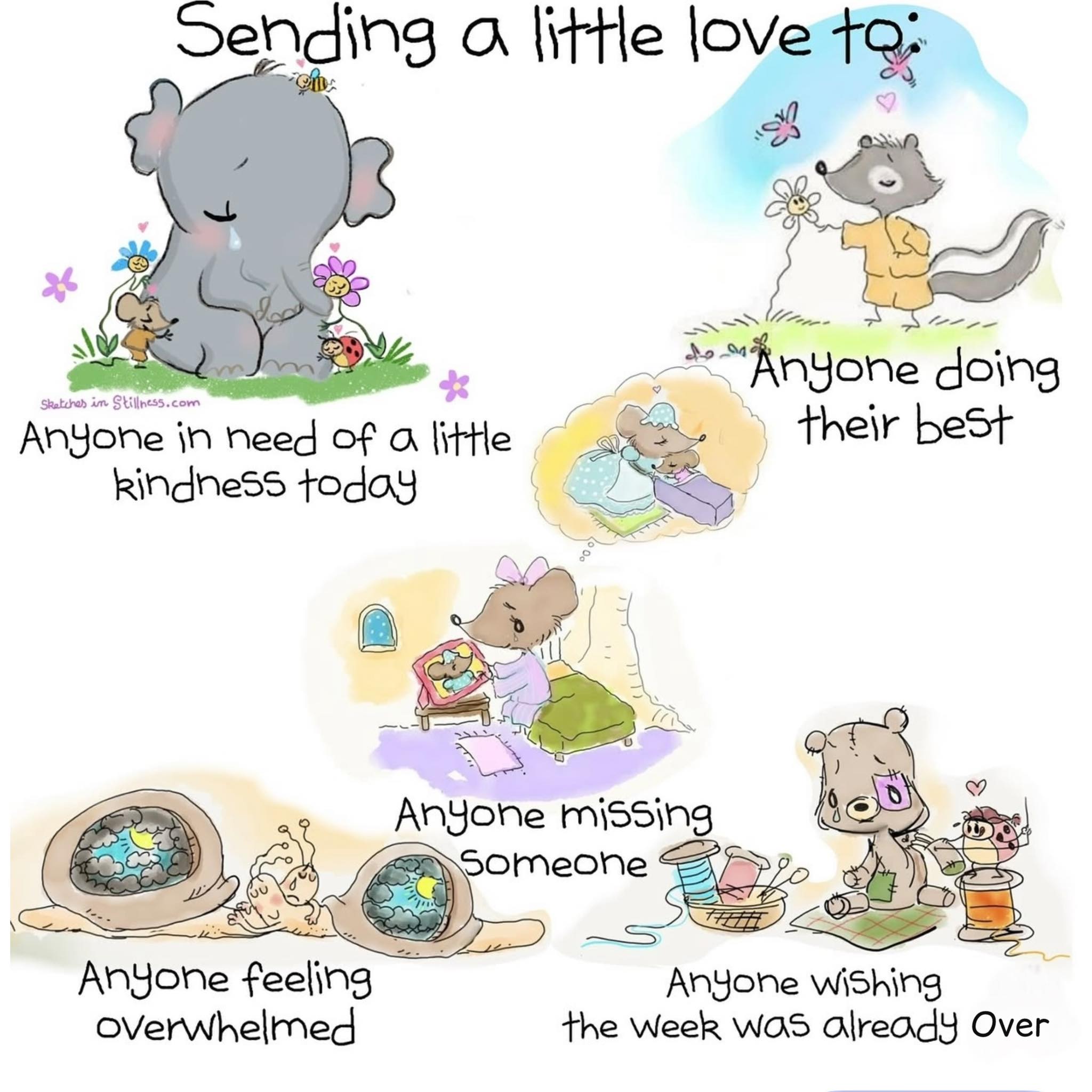 Sending a little love to: - Sketches in Stillness | Facebook