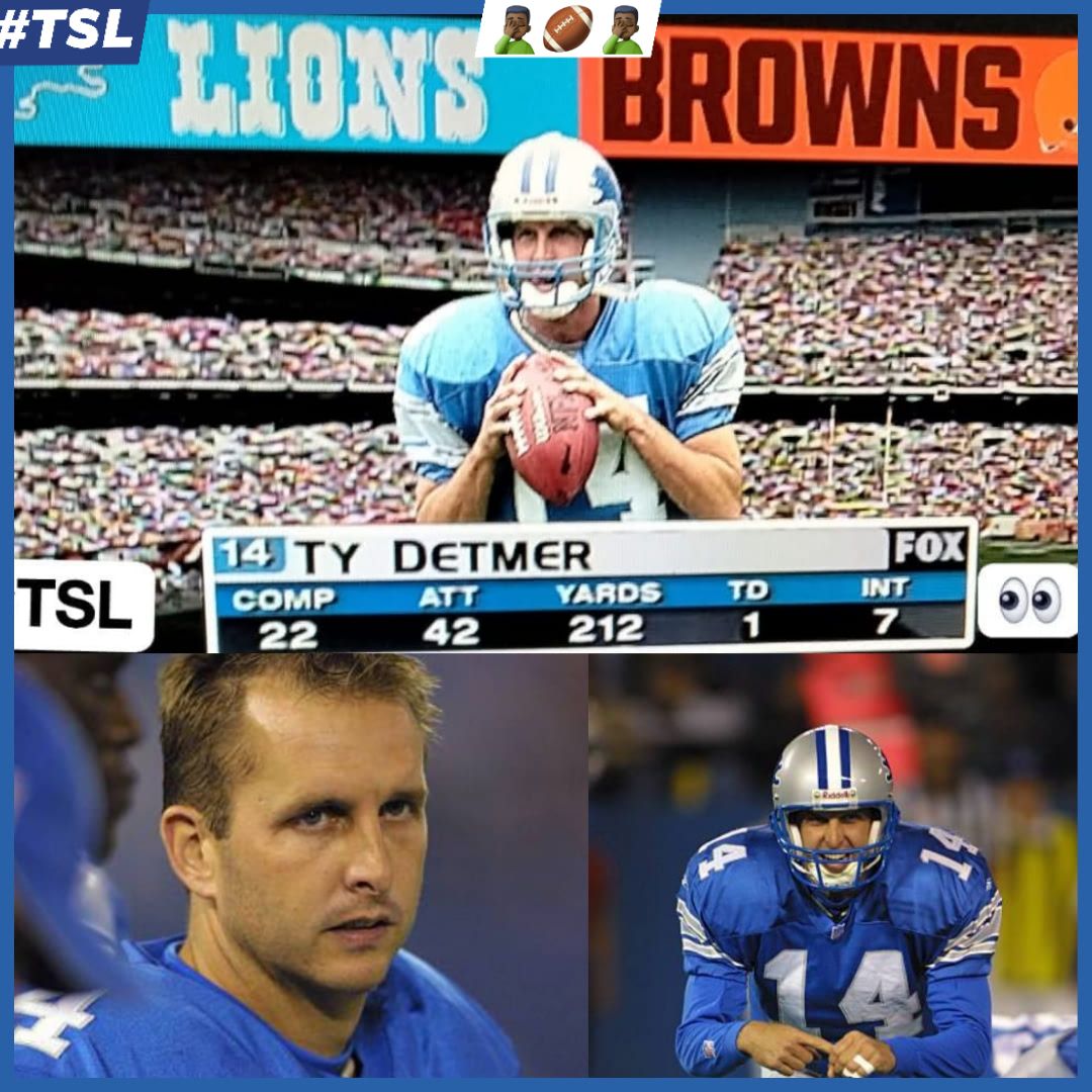 TSL: - Probably the ugliest game from a professional QB‼️ #TyDetmer 🤦🏿 ...