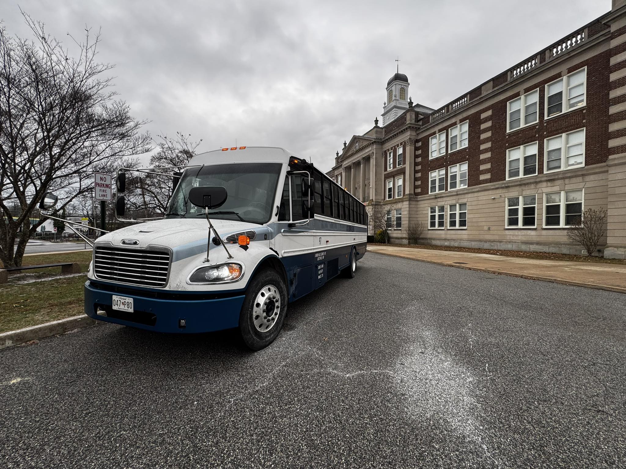 O'Brien - The old ECU Bus and the New ECU Bus. One on the right is 19 ...