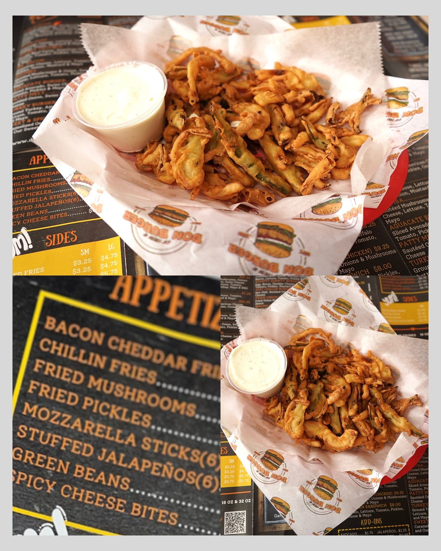 Don - We added a new appetizer to our menu. Now you’ll also have Texas ...
