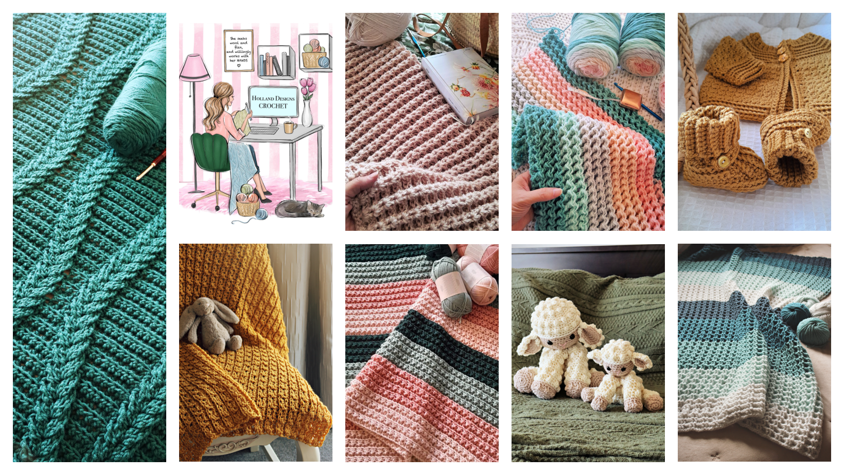 I usually love color, but there’s... - My life, my crochet | Facebook