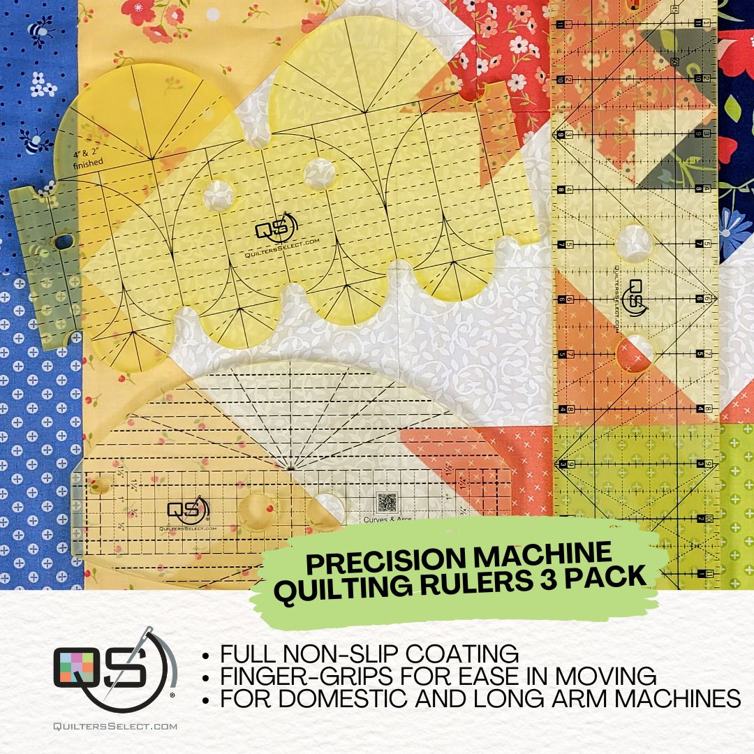 Quilters Select - Precision Machine Quilting Ruler 3 Pack!... | Facebook