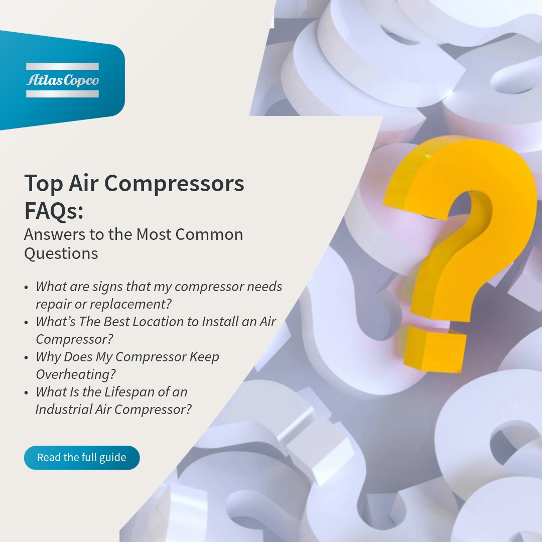 Atlas - Overheating? Pressure drops? Sudden shutdowns? Most compressor ...