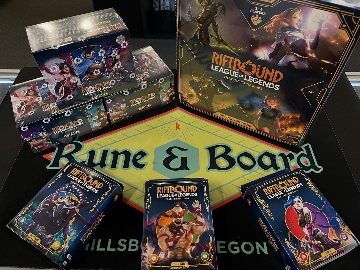 Rune & Board - RIFTBOUND will be available this Friday at... | Facebook