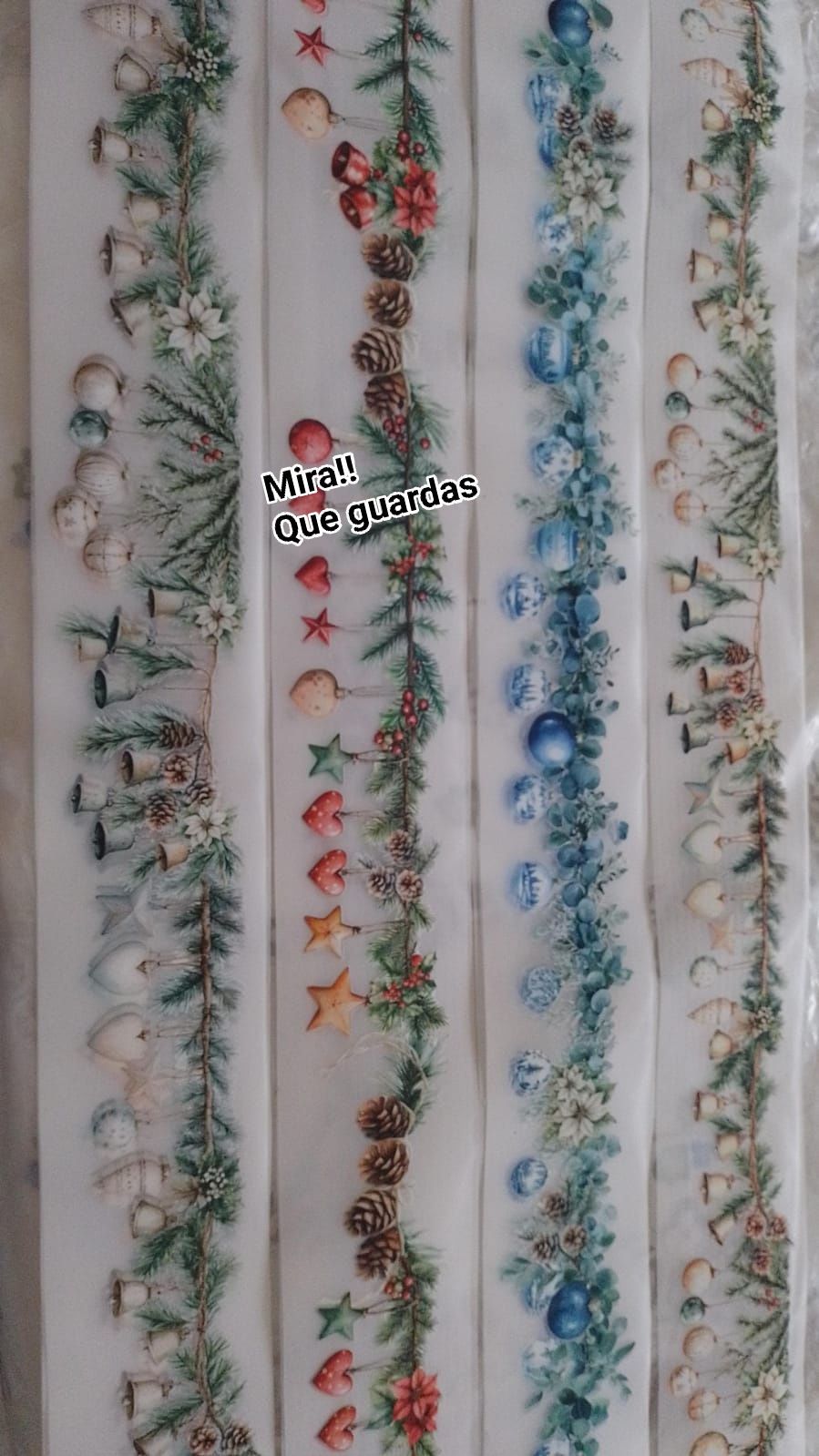 MI - Guardas navideñas de 10 por un metro ideal para decorar te invito ...