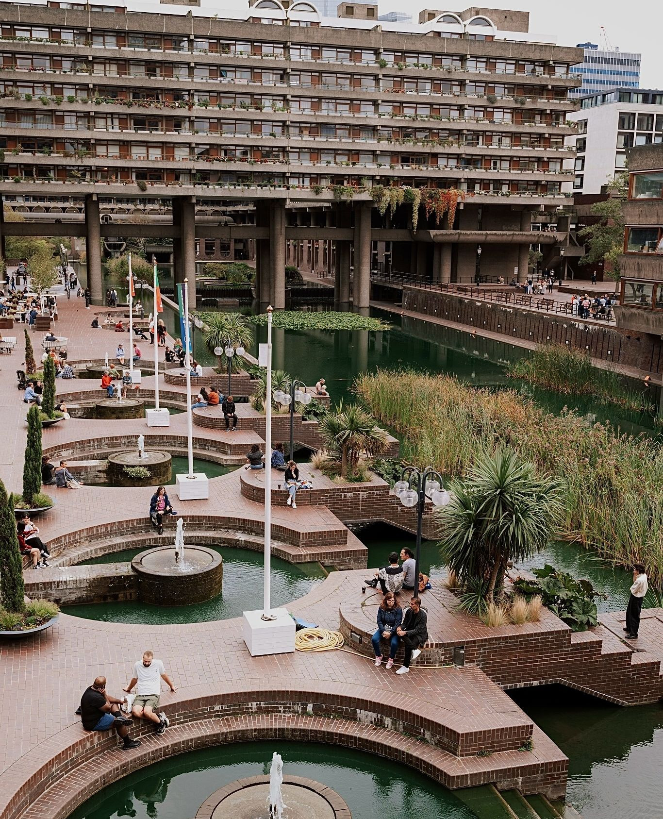 Mid-Century - Rising from the ruins of WWII, the Barbican Estate in ...