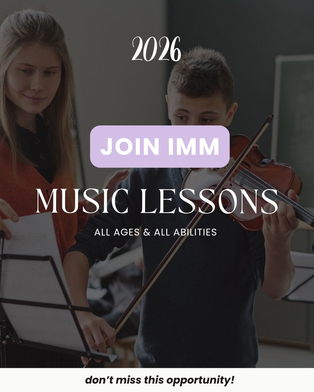 Inclusive - 🎻 2026 is YOUR year to make music! 🎻 Don't miss this ...