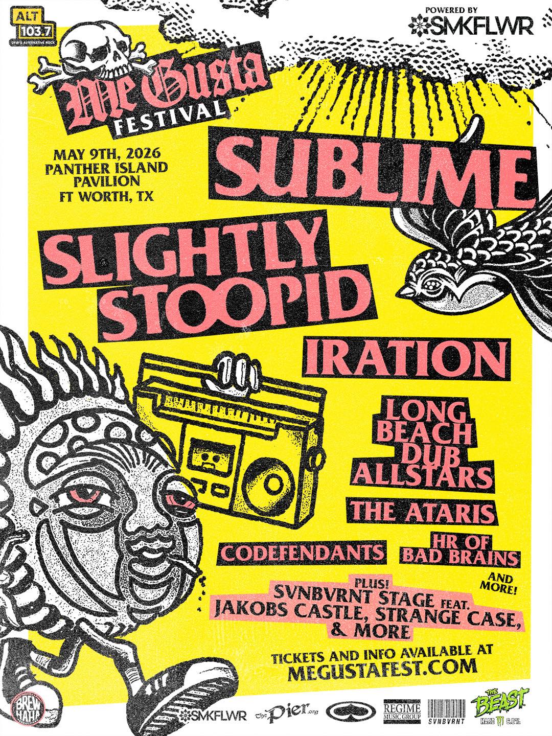 Sublime Me Gusta festival lineup revealed with reggae and punk bands