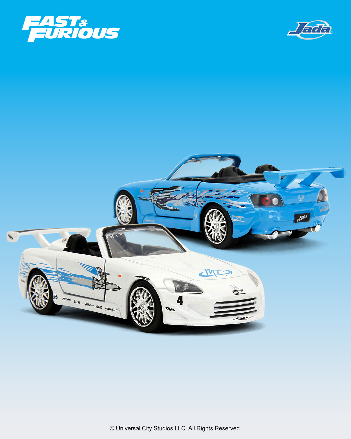 The Honda S2000 from Fast and Furious gets a twist with two 