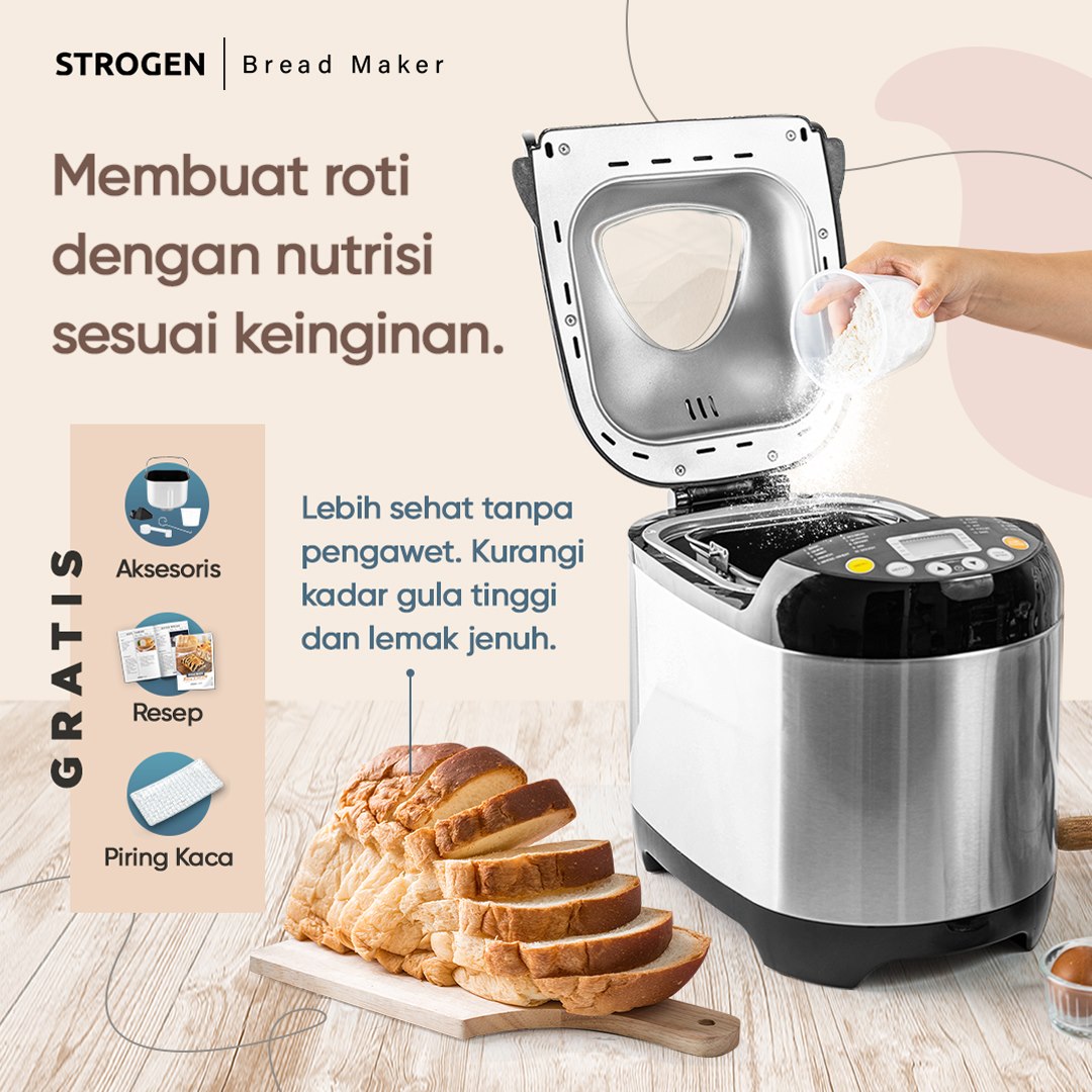 Strogen - Sepotong roti di supermarket bahaya juga lho...