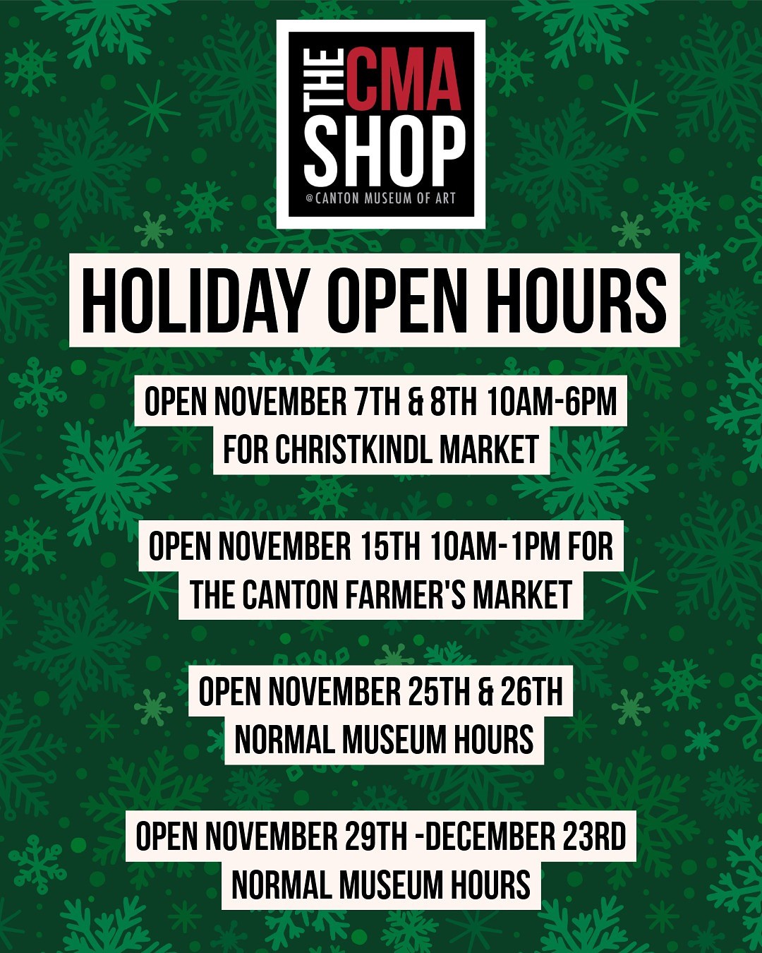 The CMA Shop | Canton OH