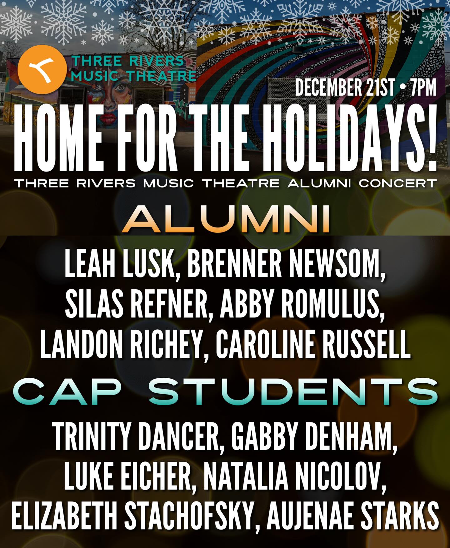 CAST ANNOUNCEMENT We are... - Three Rivers Music Theatre | Facebook
