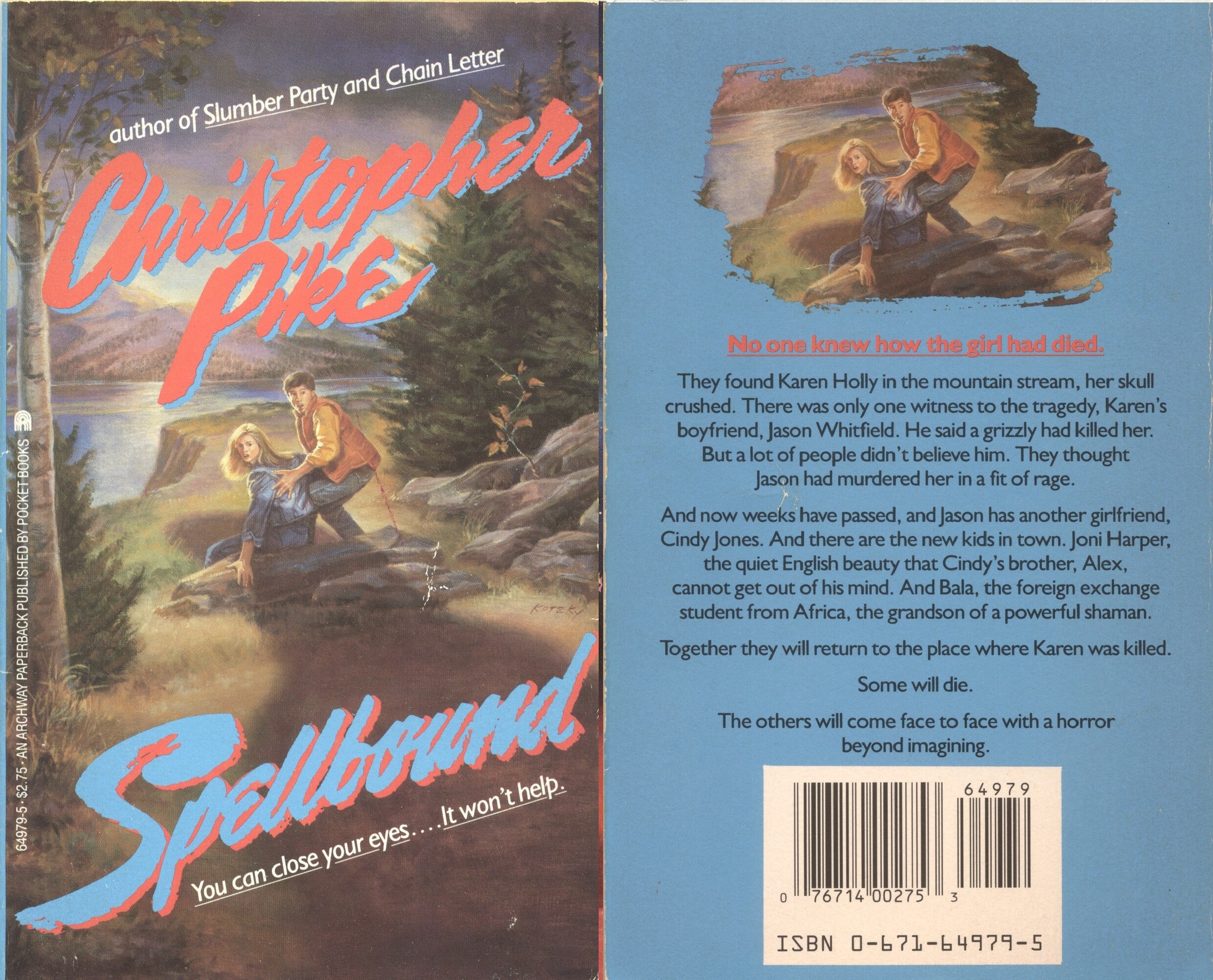 きゃんでぃ Christopher Pike's Spellbound book memories