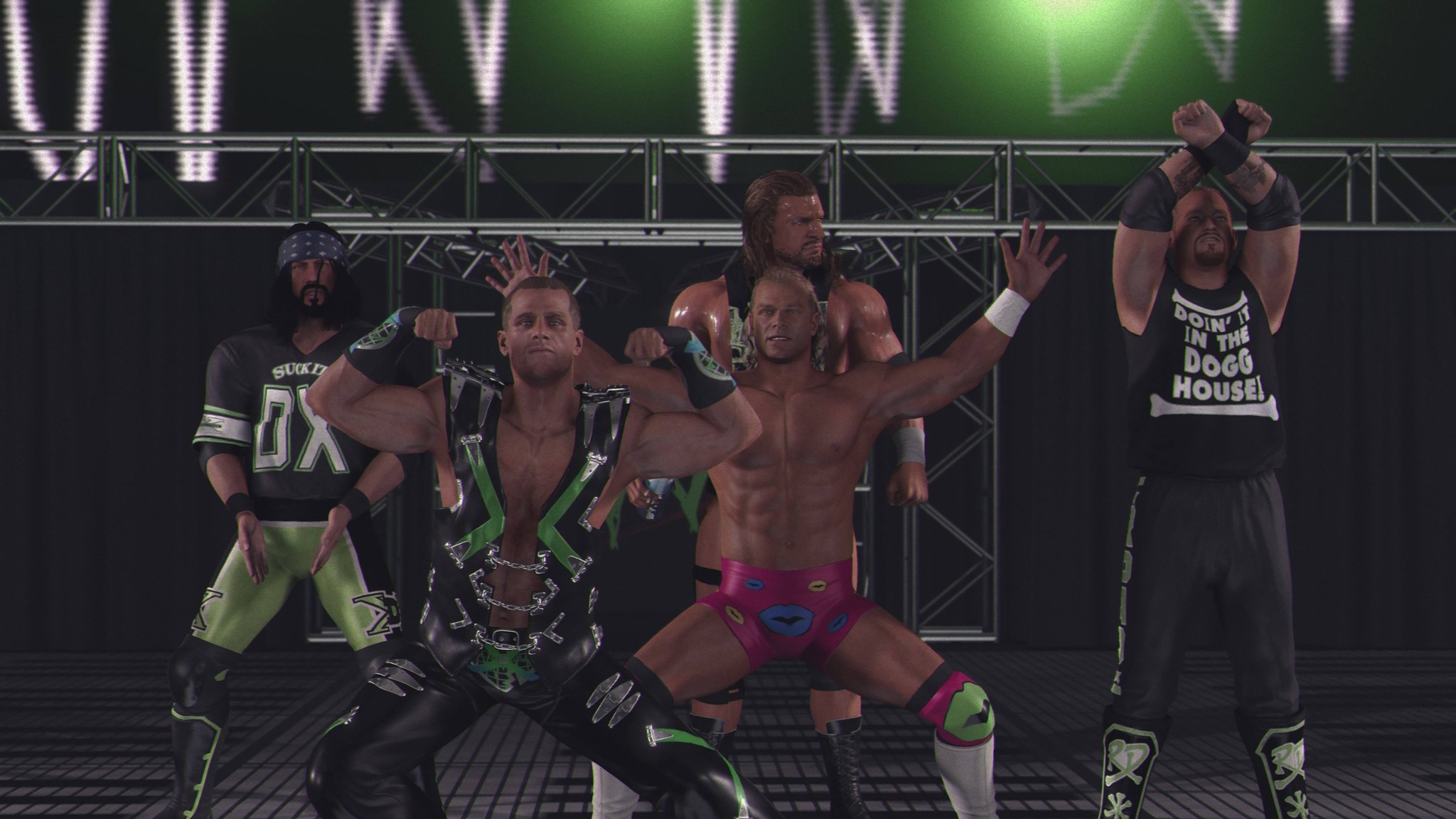 All D Generation X Members from (1997-2000) except Tori are in WWE