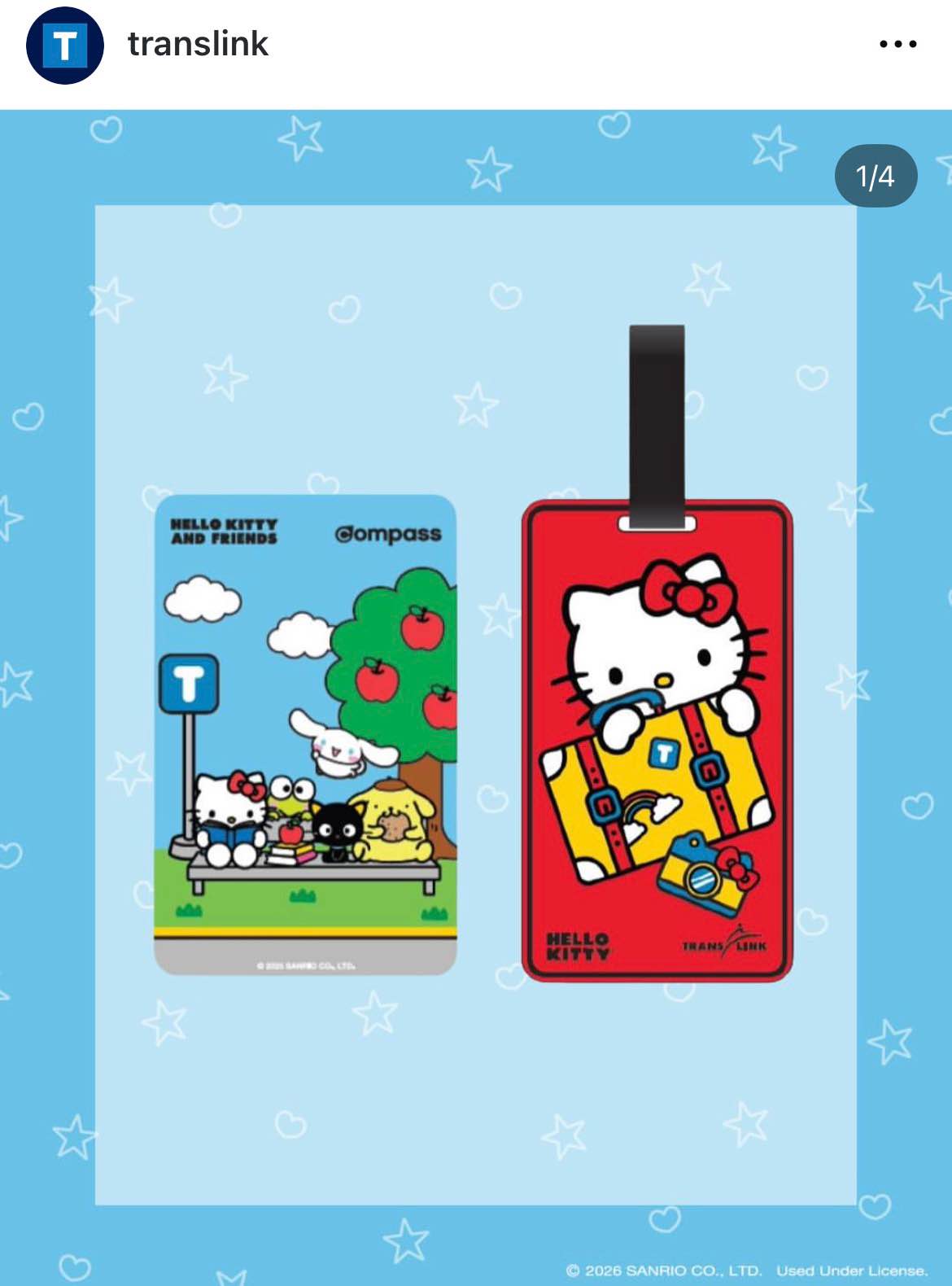 [TRADE] want to trade for hello kitty bus stop compass card - Card ...