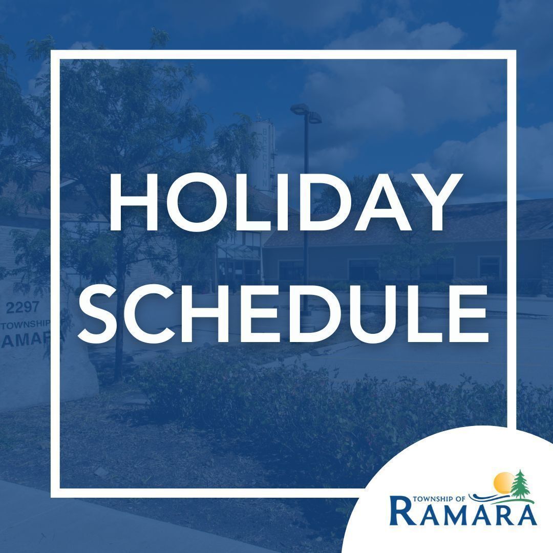 Township - ️💙Reminder: the Township of Ramara Administration Building ...