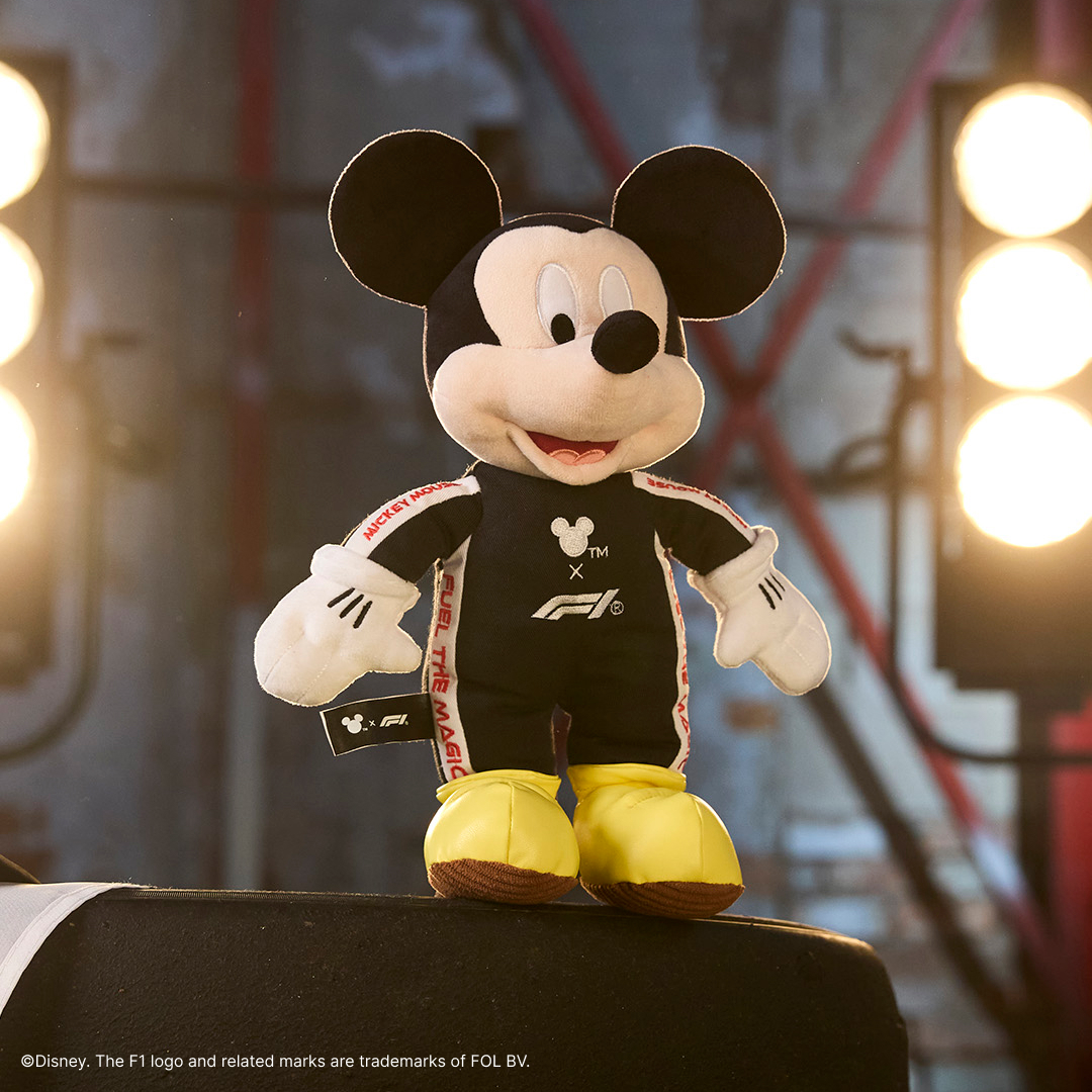New Mickey Mouse Formula 1 Plush and Keychain are here