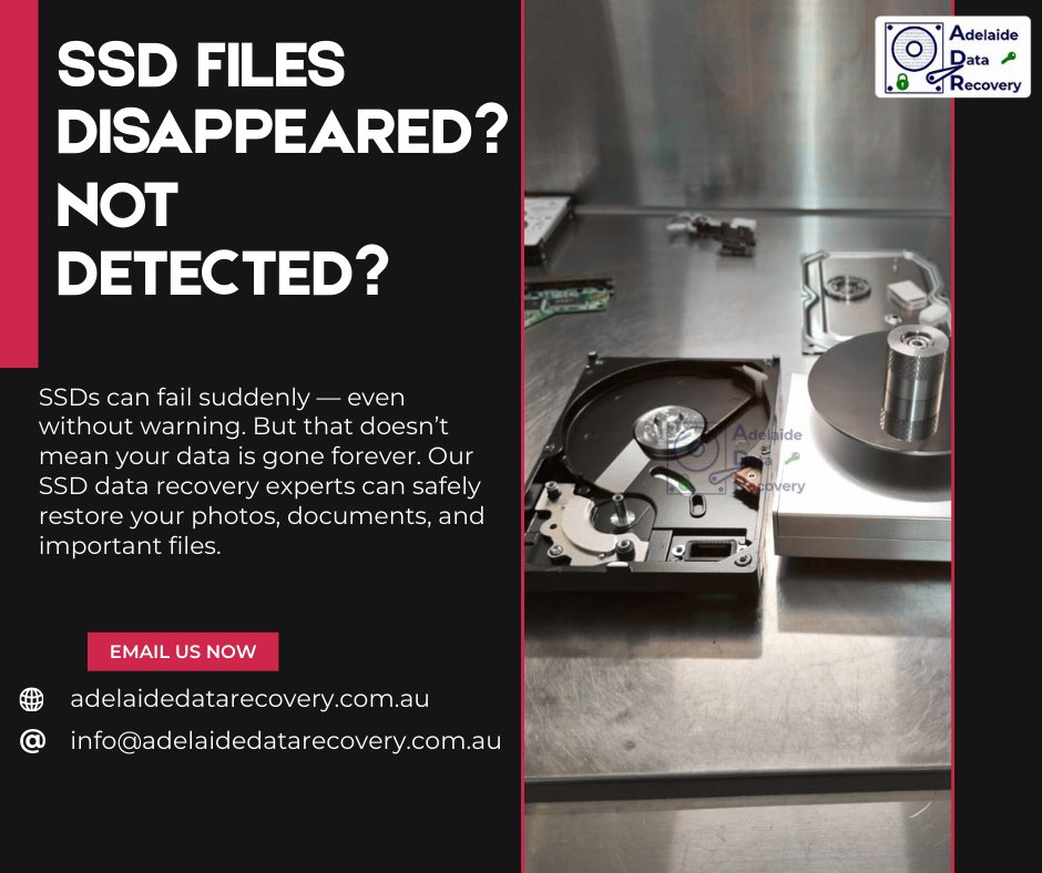 ⚡ SSD NOT DETECTED? FILES... - Adelaide Data Recovery | Facebook