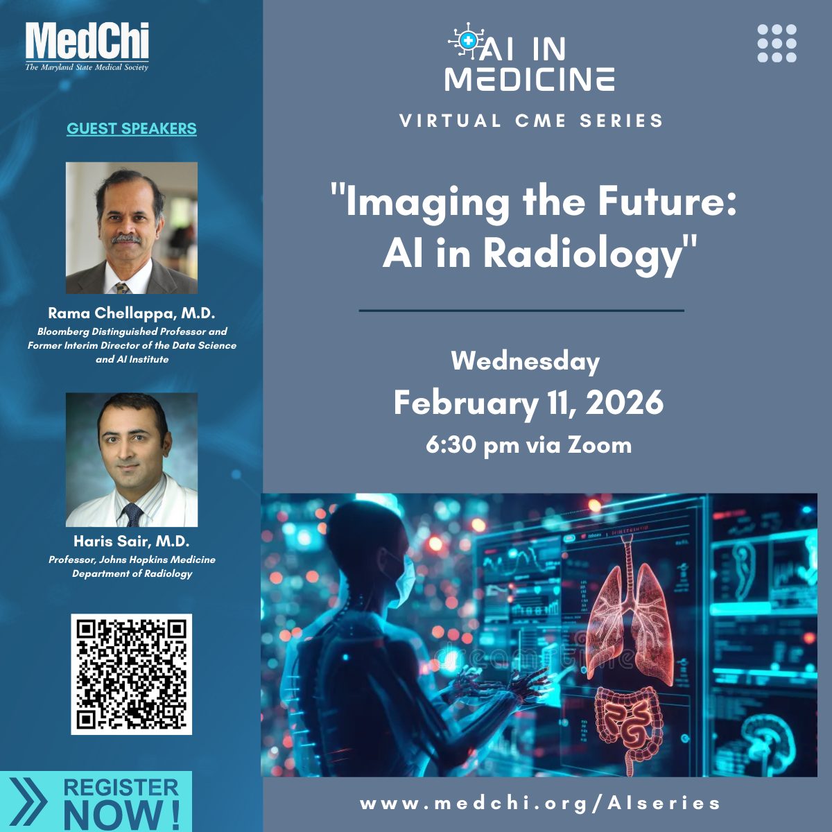 MedChi, - Join us for the final webinar in our AI in Medicine Series ...
