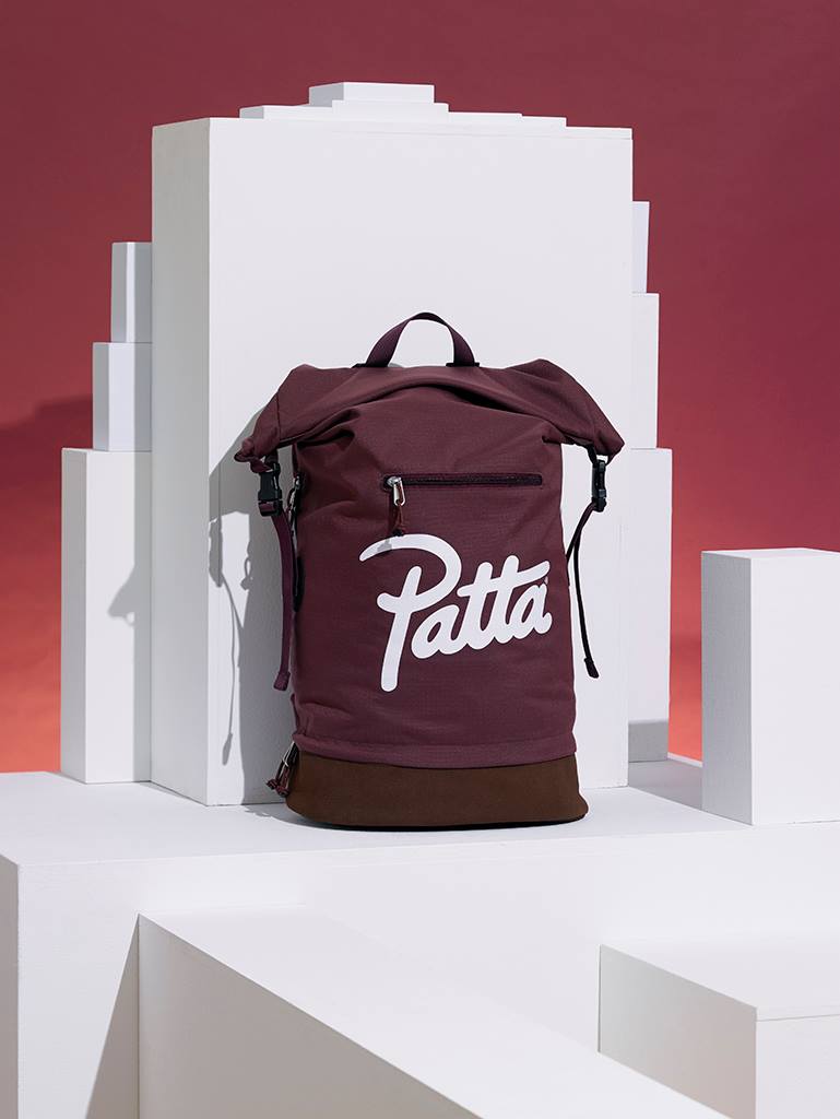 Patta - The Patta Logo Ripstop Suede Messenger Backpack is now 