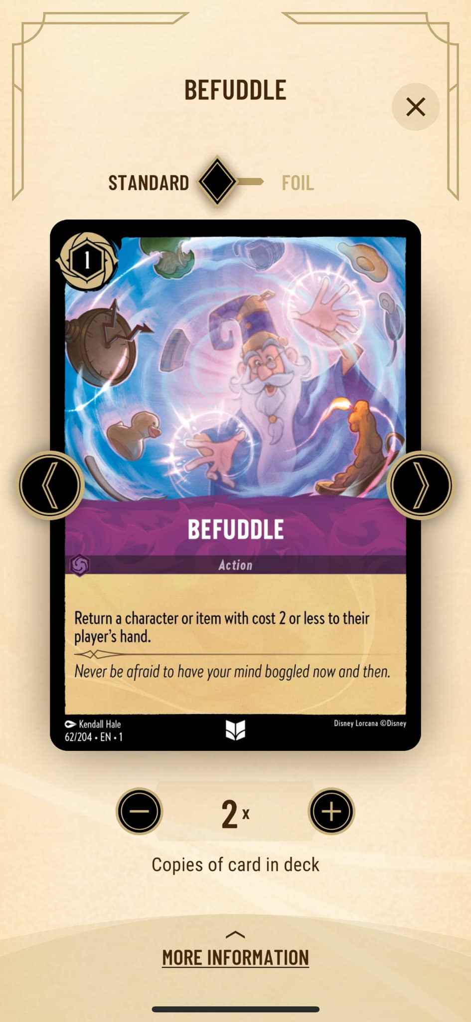 befuddle lorcana card Foil Pre Errata PSA 9 Disney TCG  none) } function check 10 Disney Lorcana: The First