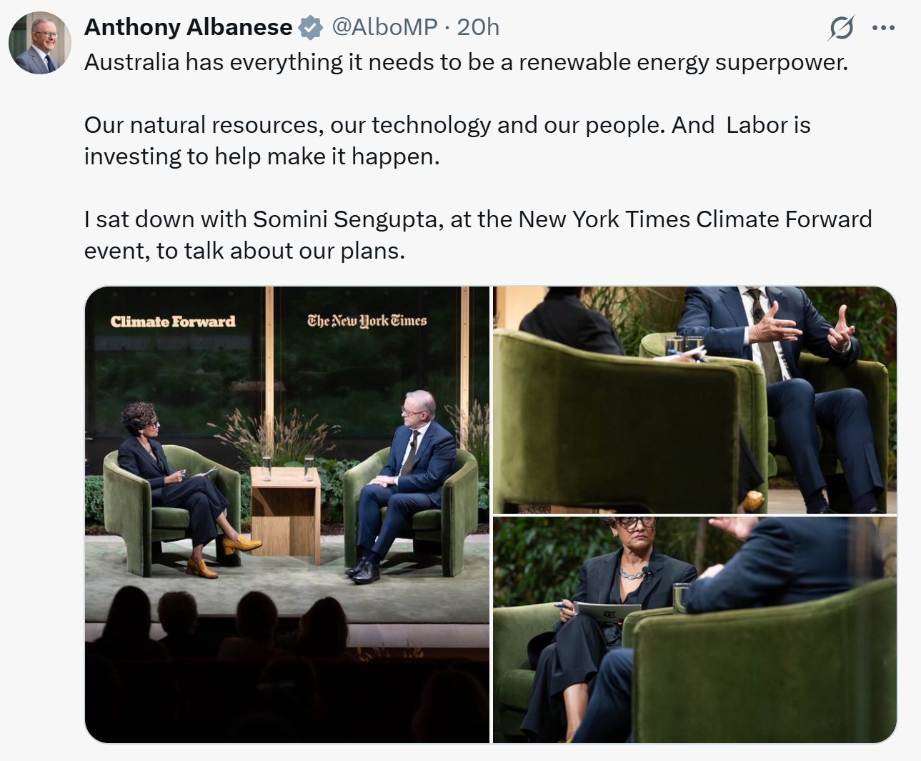 A 'renewable energy superpower'... - The Spectator Australia | Facebook
