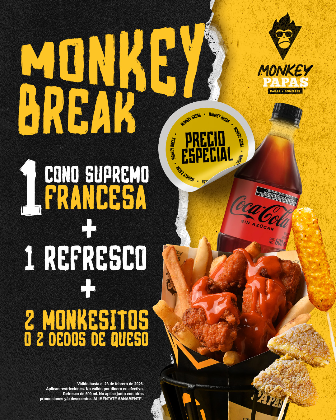 Monkey Papas | Monterrey