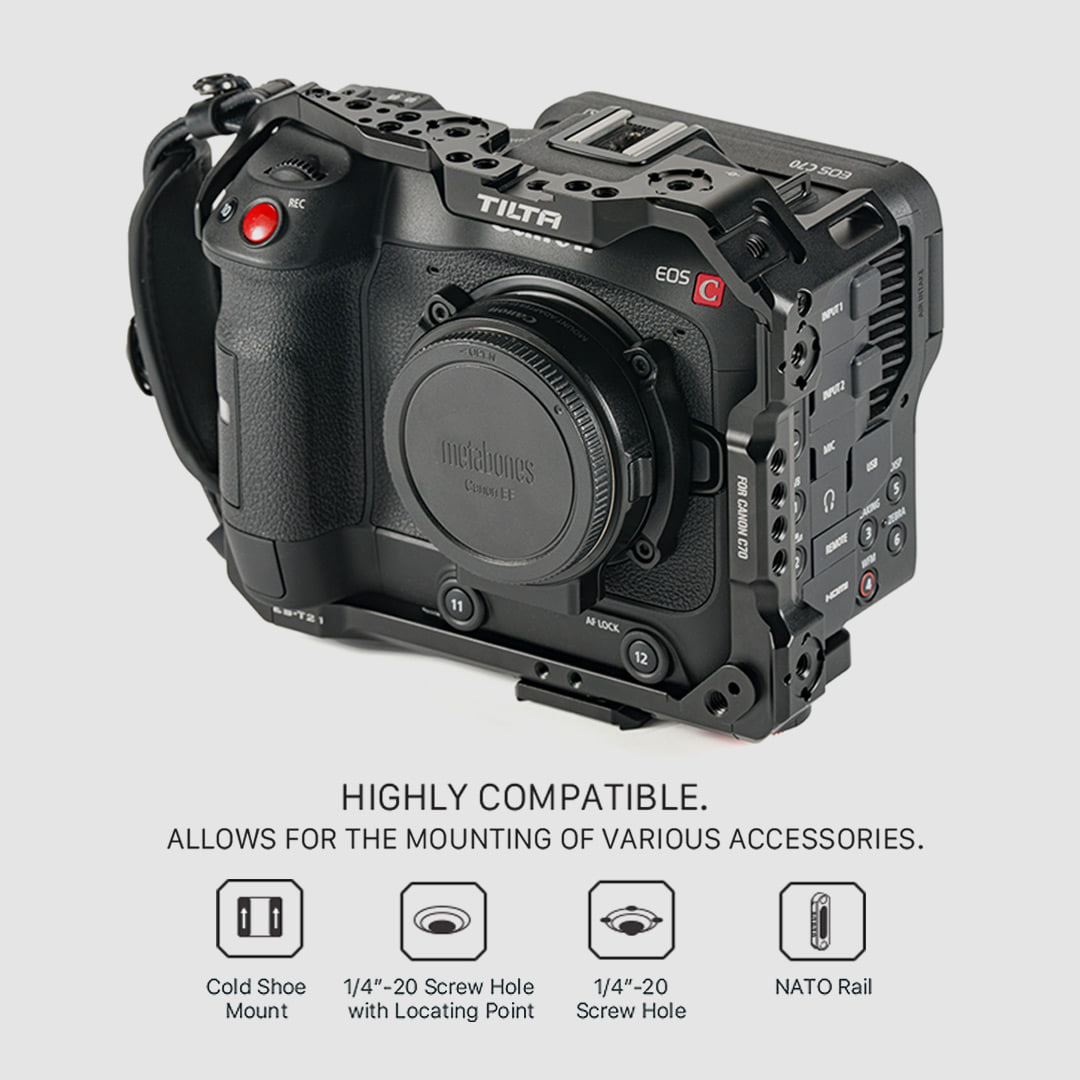 Introducing the Camera Rig for Canon EOS C70 - Tilta's new
