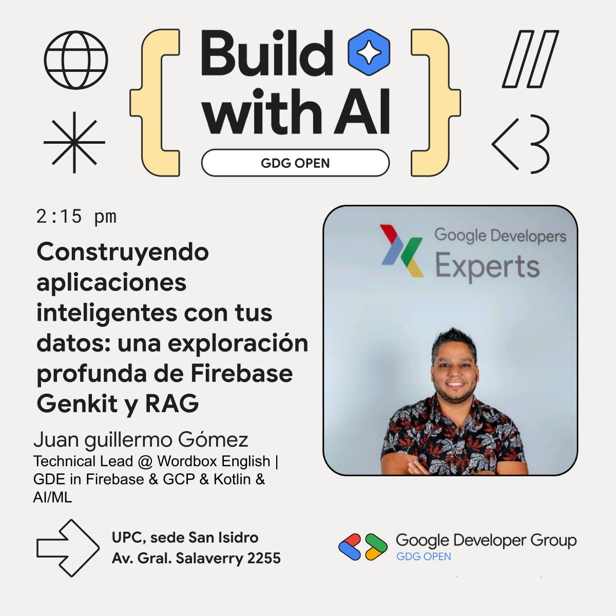GDG - 🔥 ¿Quieres construir una app inteligente con tus propios datos ...