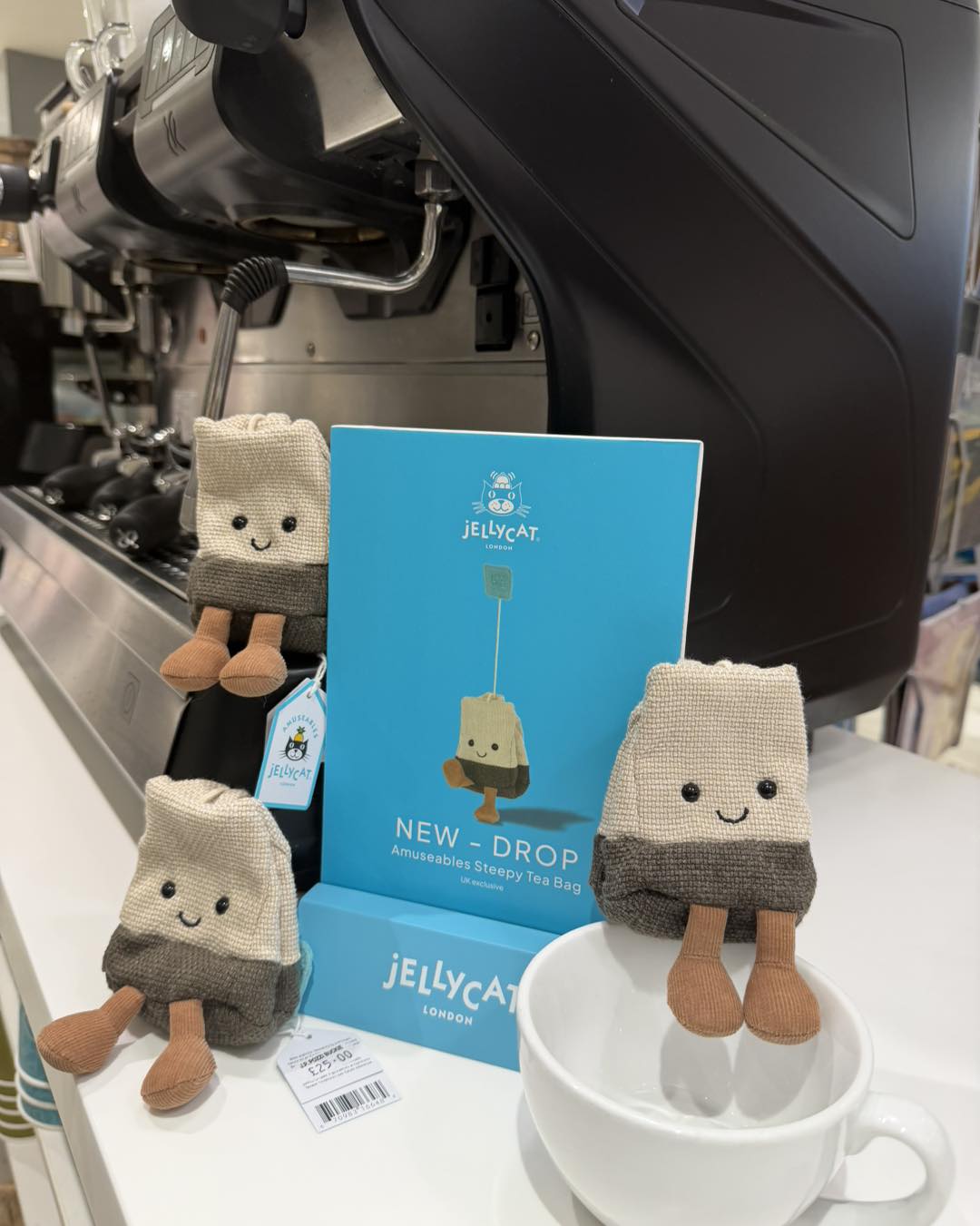 JELLYCAT AMUSEABLES STEEPY TEABAG 🫖🤩 • They've finally arrived