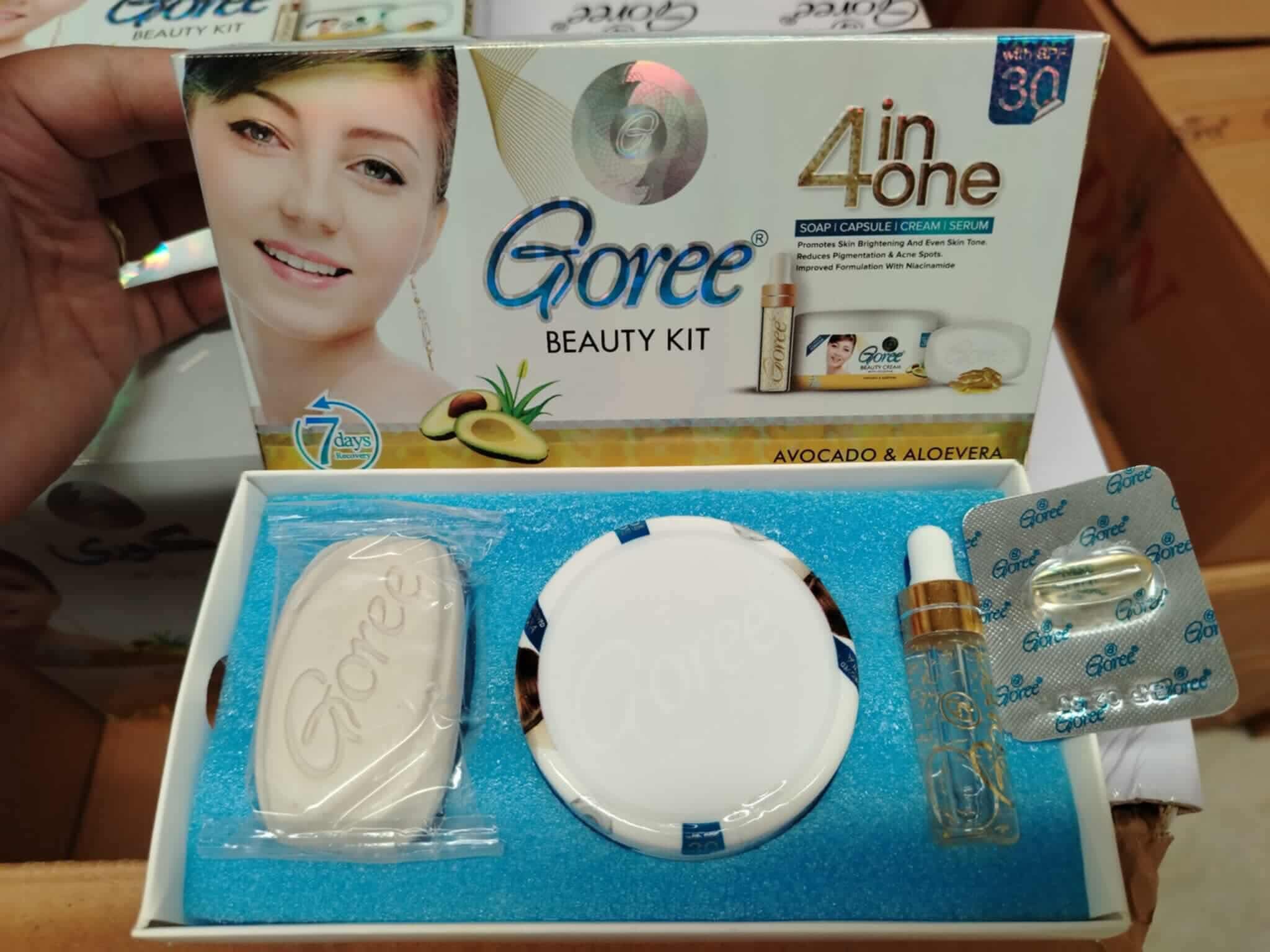 🌸✨ Glow Naturally with the New Goree 4-in-1 Beauty Kit