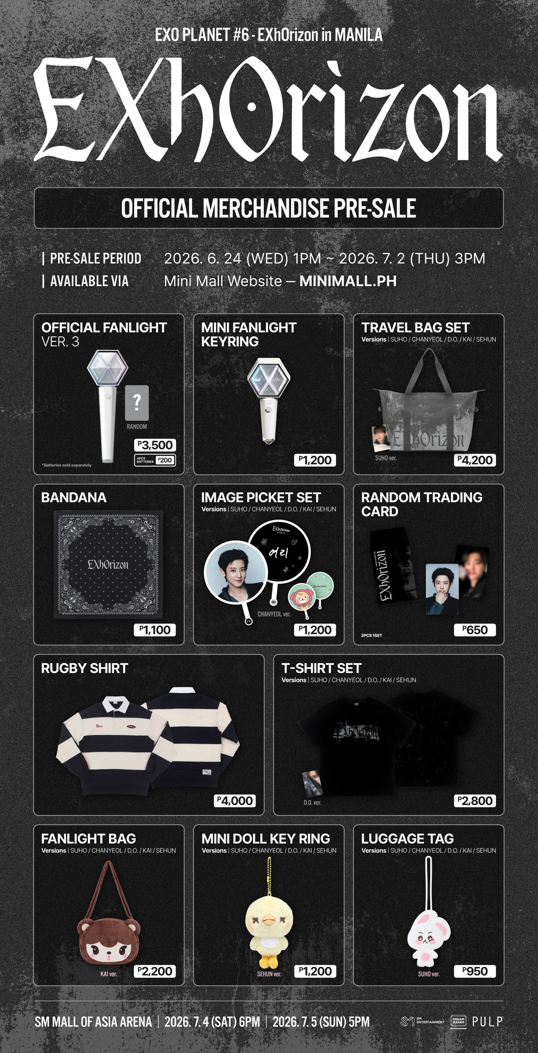 EXO-L, the wait is over! ✨ The official EXO PLANET #6 – EXhOrizon
