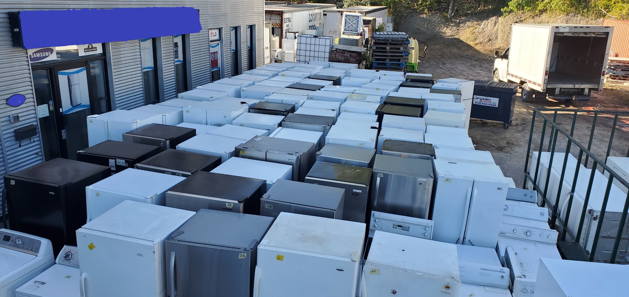 Grossiste d'electro usagés: Refrigerateur,Cuisiniere,Laveuse,Secheuse ...