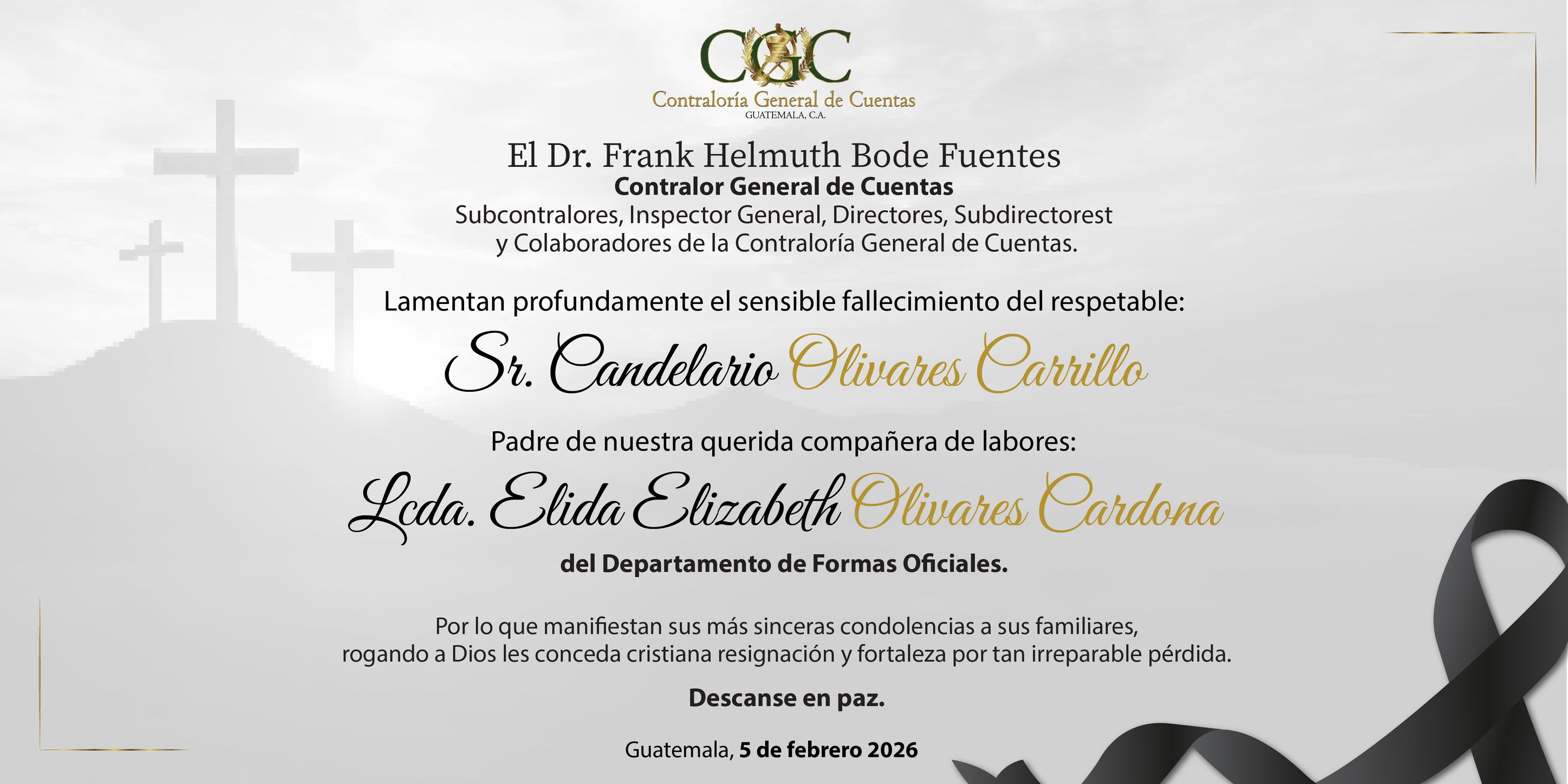 #QEPD | La Familia de la... - Contraloría General de Cuentas | Facebook