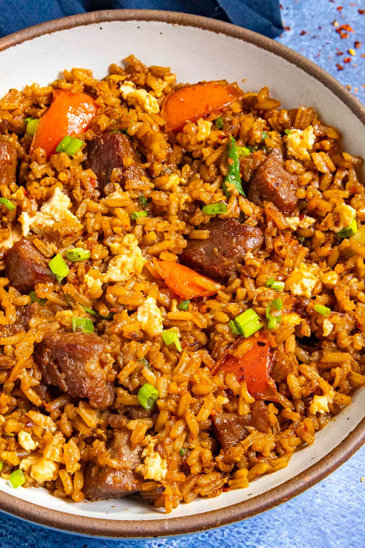 Chili - This steak fried rice recipe is always a hit with a mix of ...